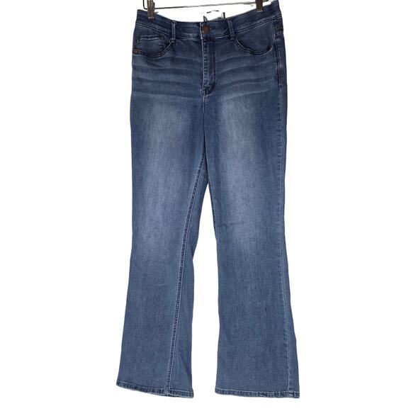 Wit & Wisdom Denim - Wit & Wisdom 'Ab' Solution Flare Jeans Medium Wash Size 12